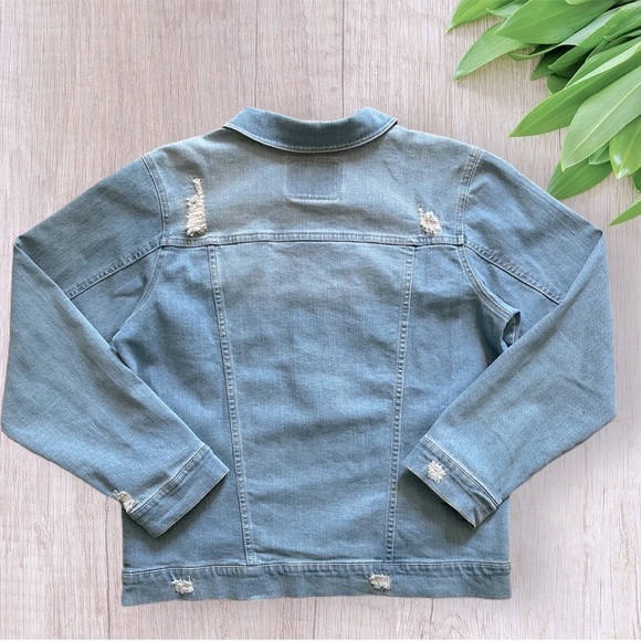 Levi's Big Boys' Classic Denim Jean Jacket Large - Picture 4 of 9